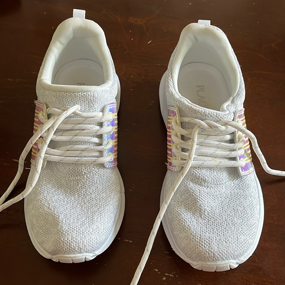 White sneakers